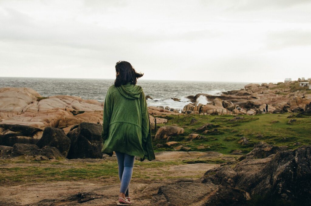 GREEN cardigan