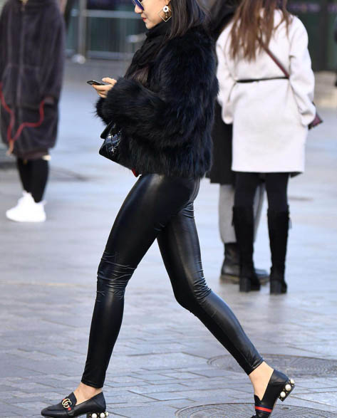 How To Wear With Leather Leggings